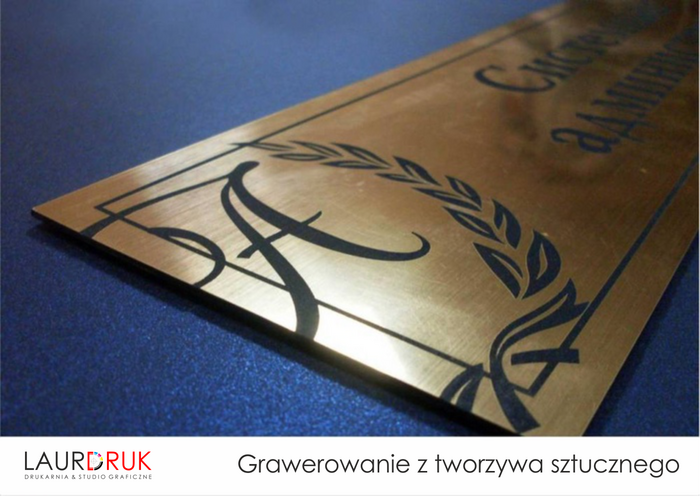 Grawerowanie z tworzywa sztucznego